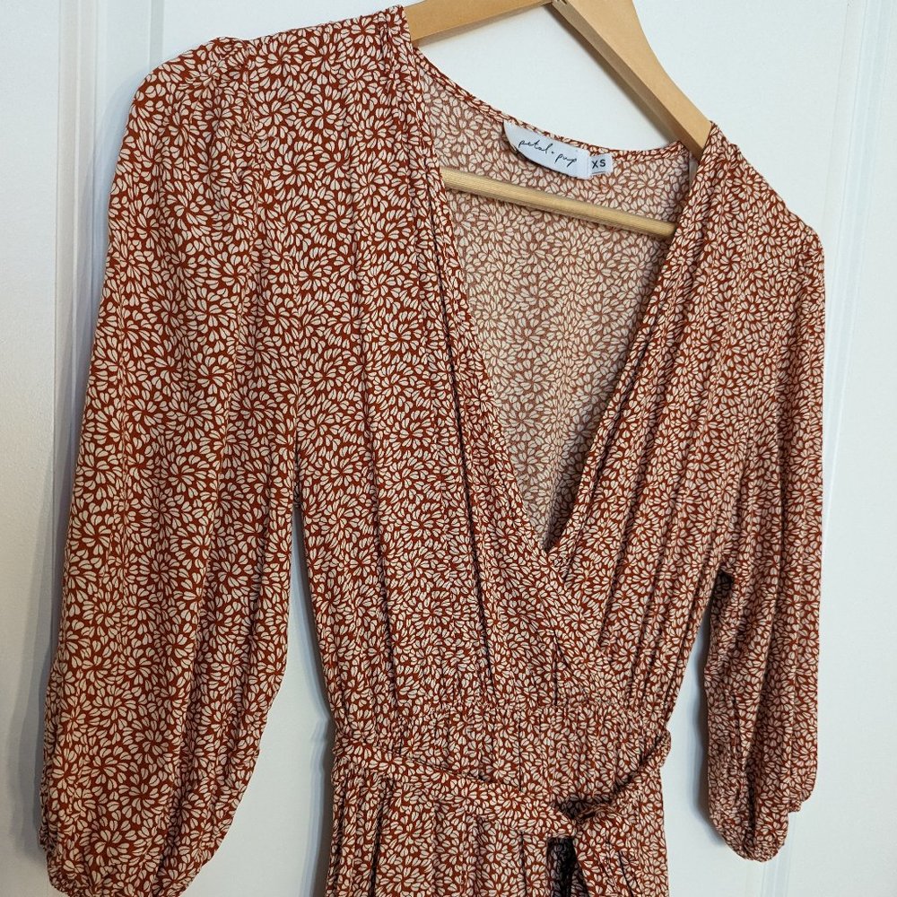 Petal & Pup Hadyn Dress in Rust - Picture 7 of 11